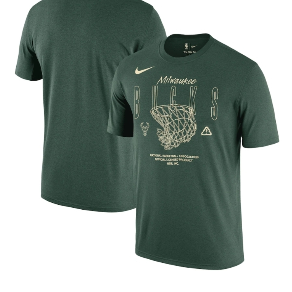 Nike Green Short Sleeve Basketball Tee